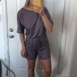 Geometric Romper